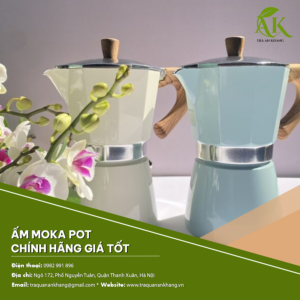 ấm moka pot chính hãng giá tốt