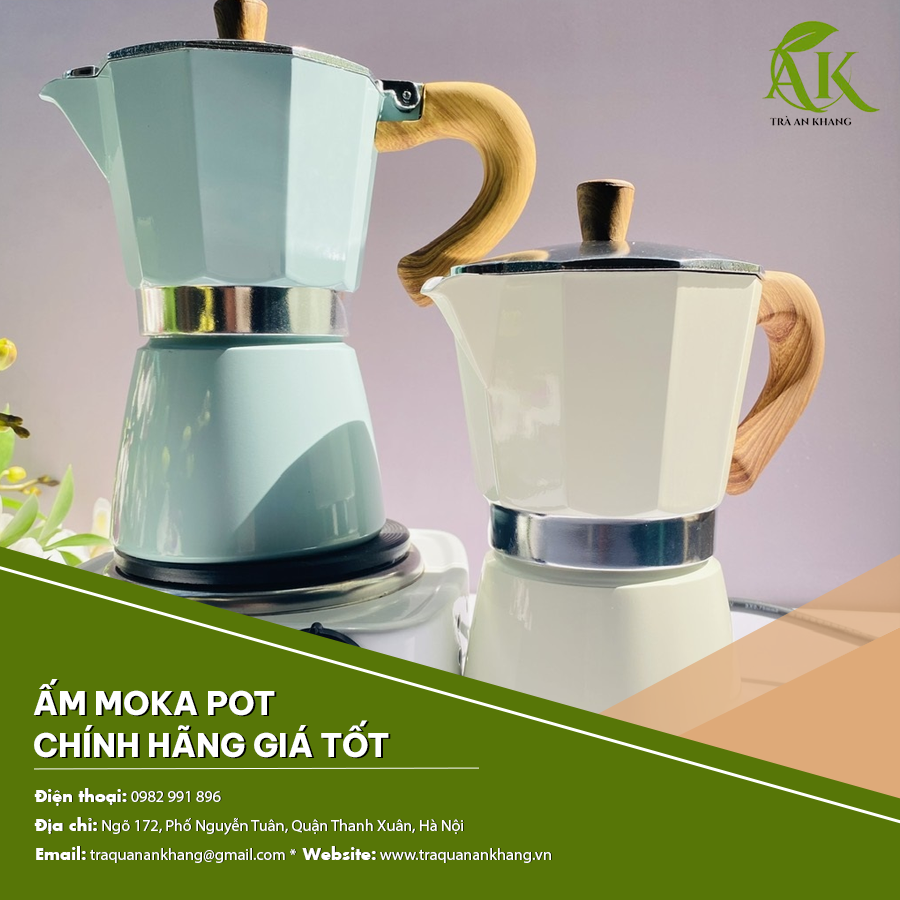 Ấm moka pot chính hãng giá tốt