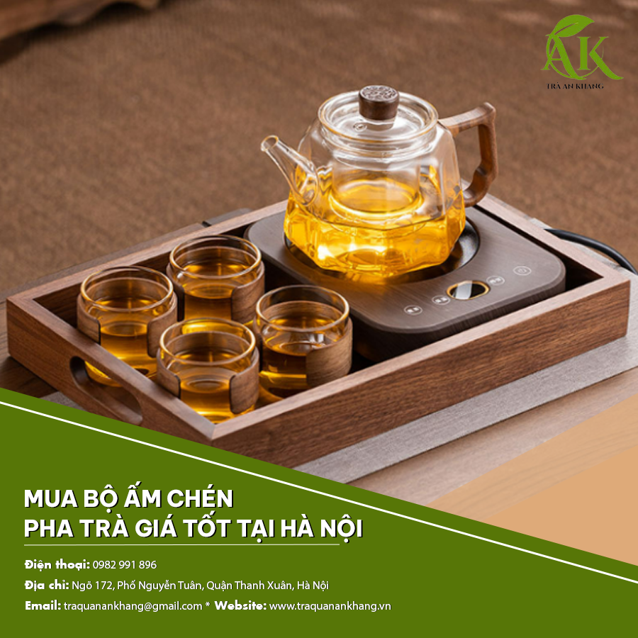 Giá mua bộ ấm chén pha trà tại Hà Nội