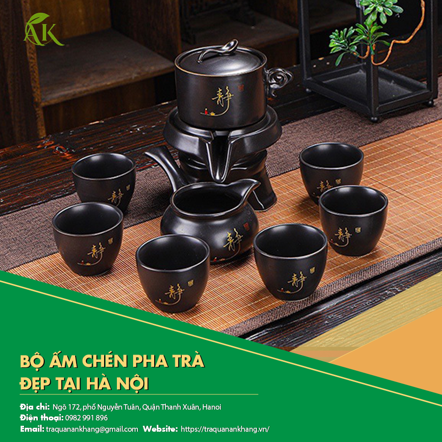 Bộ ấm chén pha trà đẹp tại Hà Nội mới nhất