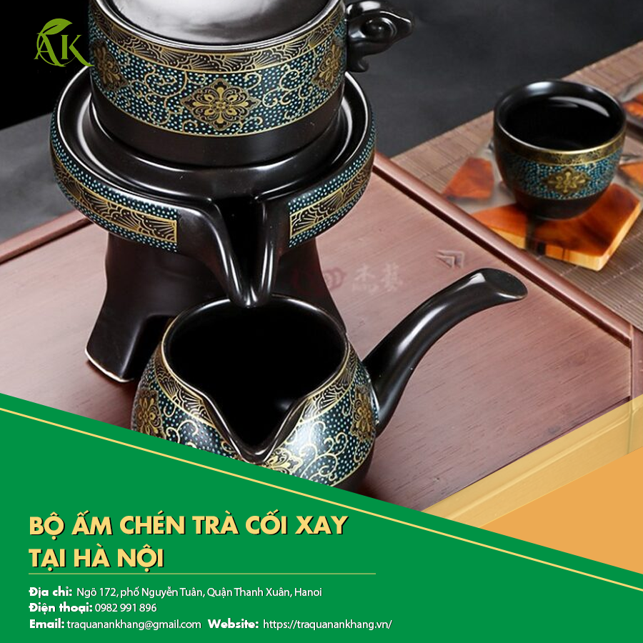 Bộ ấm chén trà cối xay tại Hà Nội đa dạng mẫu mã
