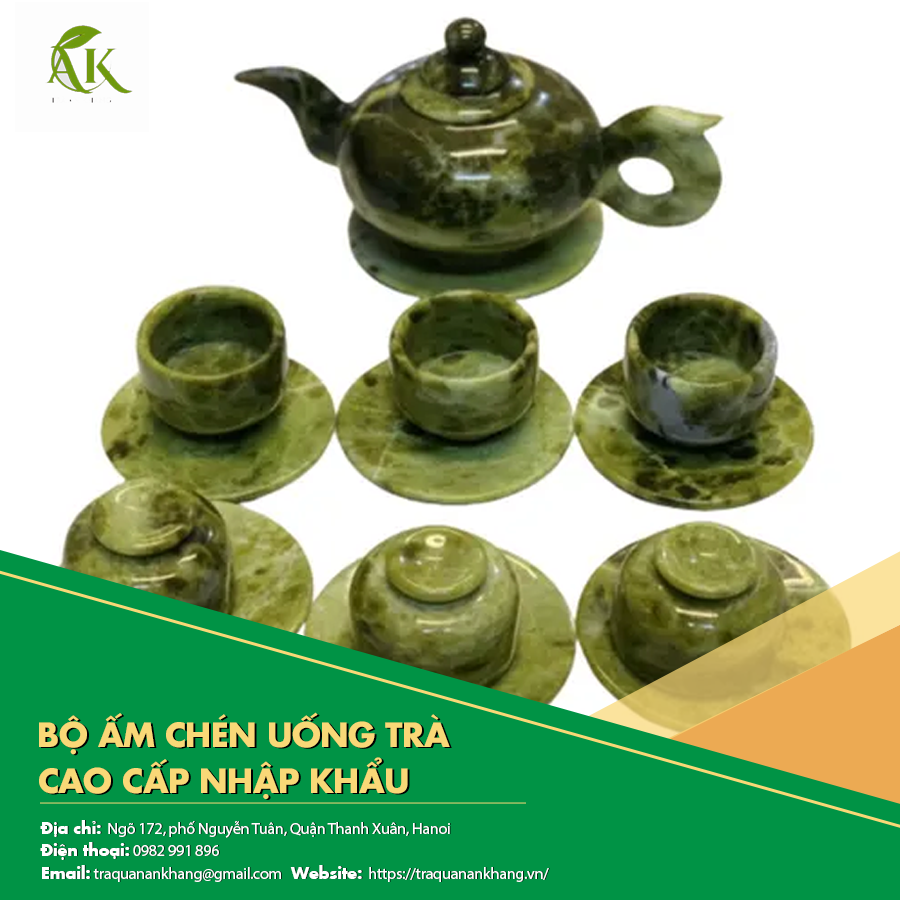 Bộ ấm chén uống trà cao cấp nhập khẩu