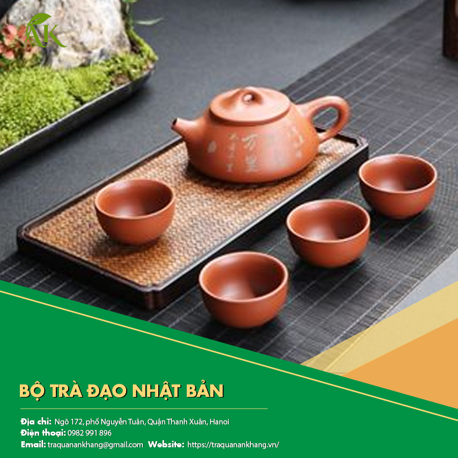 bộ ấm trà đạo Nhật Bản đẹp hiện nay