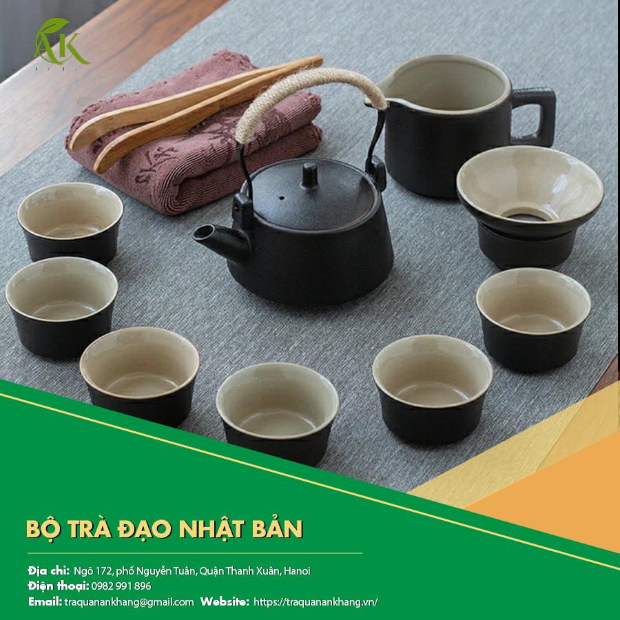 bộ ấm trà đạo Nhật Bản