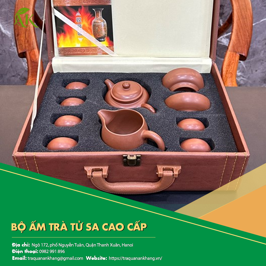 Bộ ấm trà tử sa cao cấp