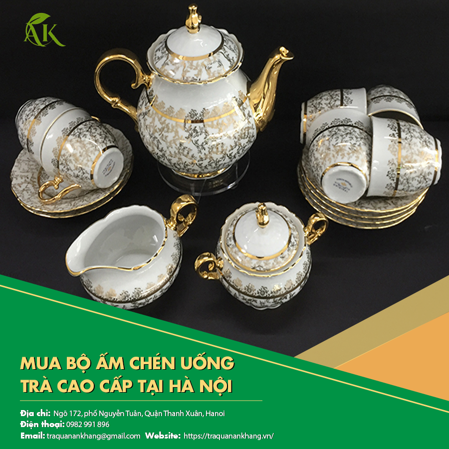 Mua bộ ấm chén uống trà cao cấp tại Hà Nội hiện nay ở đâu?