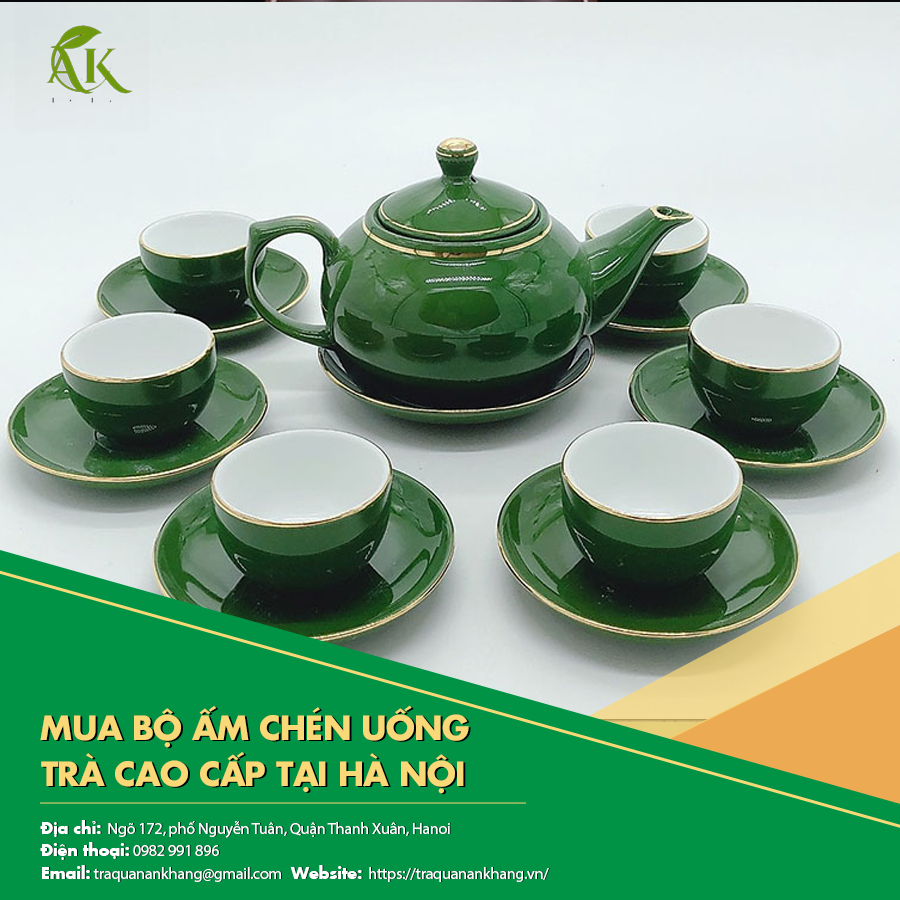 Mua bộ ấm chén uống trà cao cấp tại Hà Nội