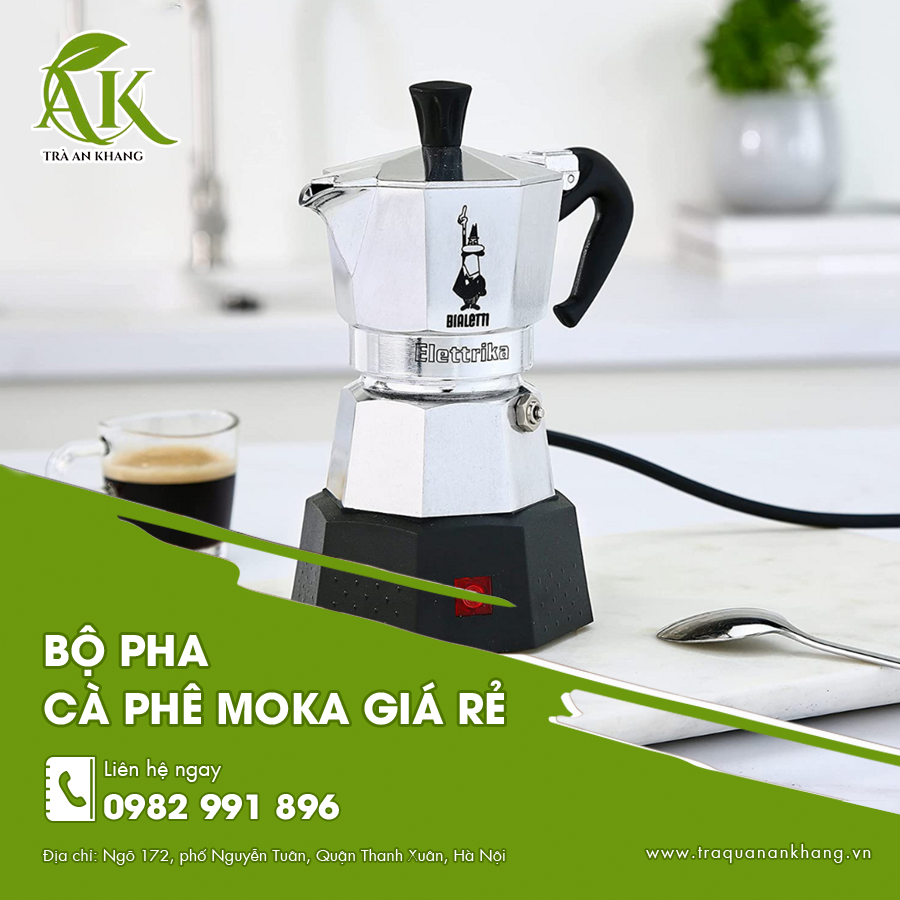 Bộ pha cà phê Moka giá rẻ
