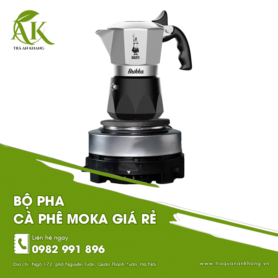 Bộ pha cà phê Moka giá rẻ