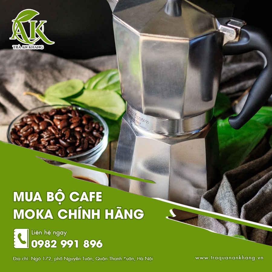 Mua bộ cafe Moka chính hãng