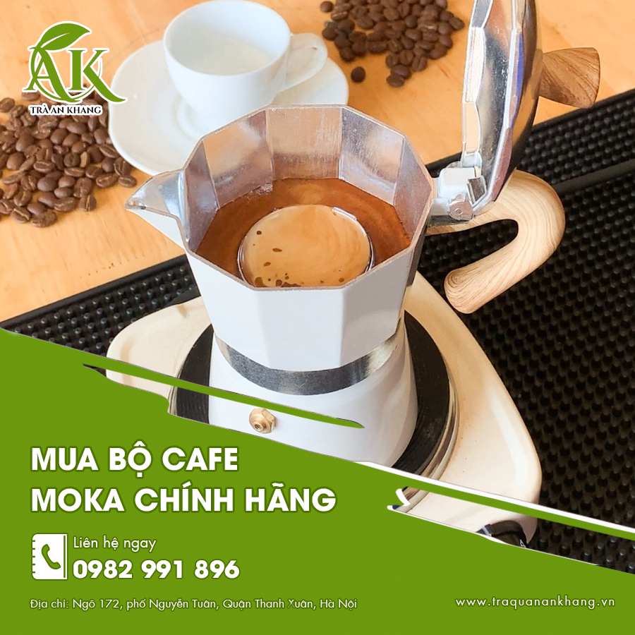 Mua bộ cafe Moka chính hãng