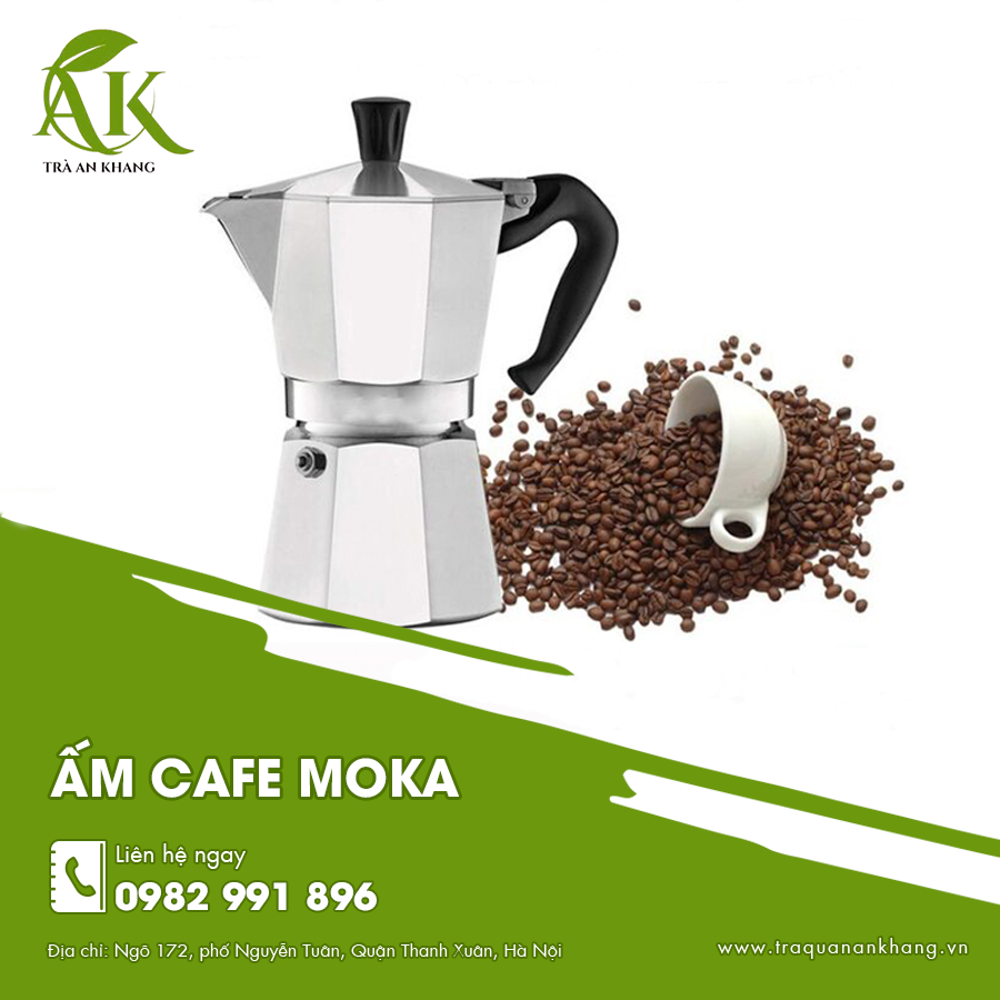 Ấm cafe moka tiện dụng giúp pha cà phê nhanh chóng và thơm ngon. Ấm cafe moka tiện dụng giúp pha cà phê nhanh chóng và thơm ngon.